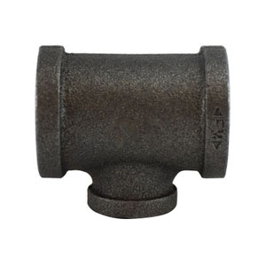 1 X 1/2 BLACK REDUCNG BRNCH T