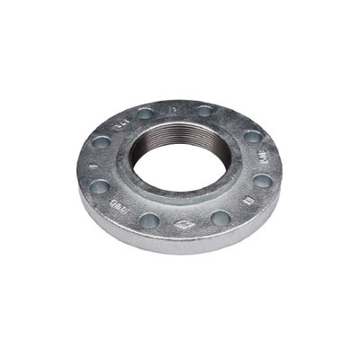 DUCTILE IRON FLANGE 2 1/2 THREADED GALV