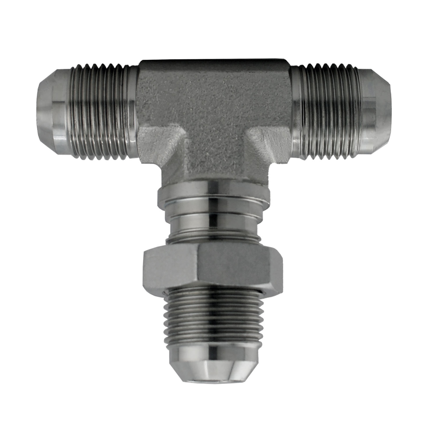 -10 MJIC BULKHEAD BRANCH TEE WITH NUT