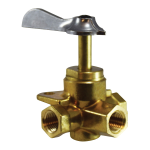 1/4 FIP 3-WAY VALVE WF CLICK