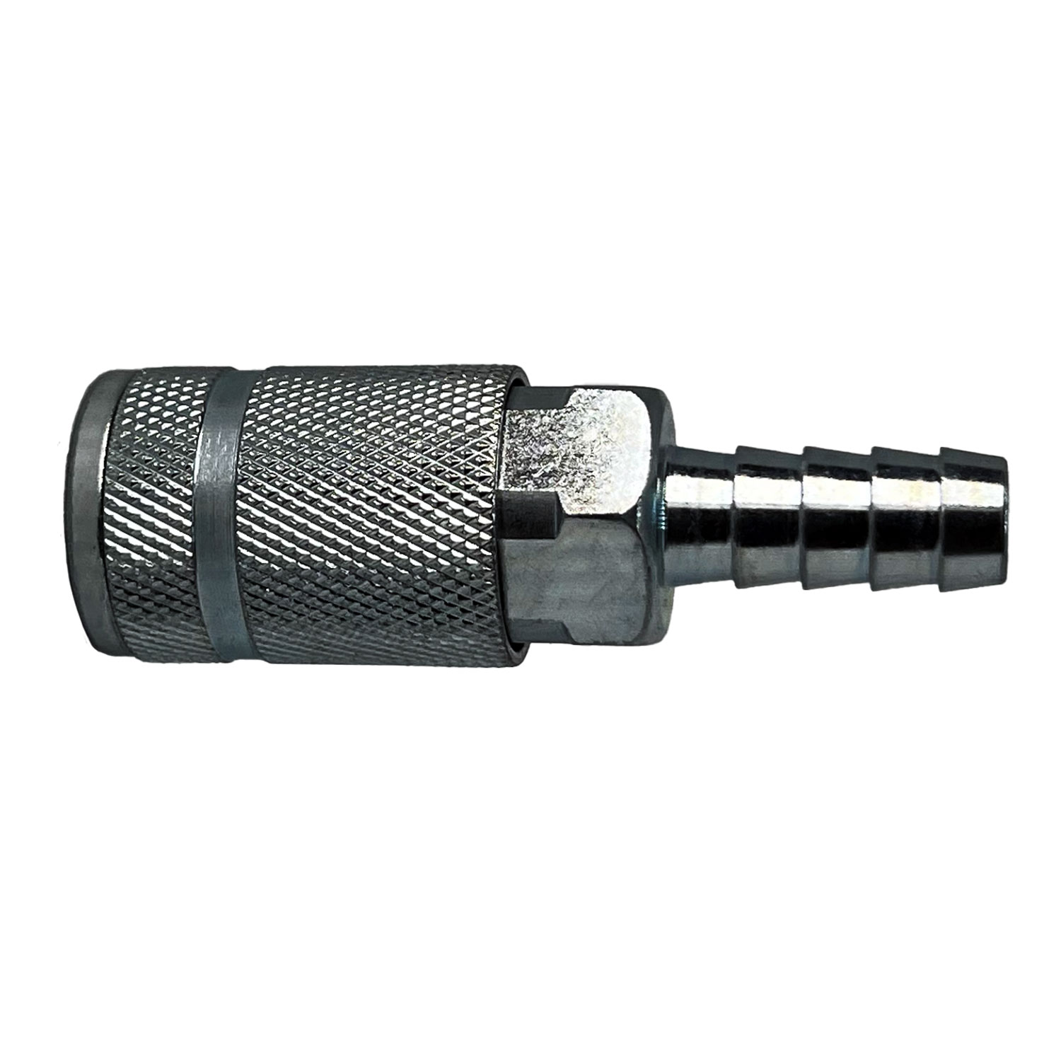1/4 ARO CPLR 1/4 BARB 300PSI STL