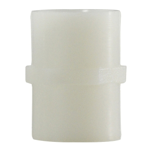 1 WHITE NYLON COUPLING