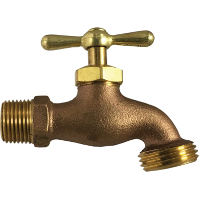 3/4 MIP X GH HOSE BIBB LEADFREE