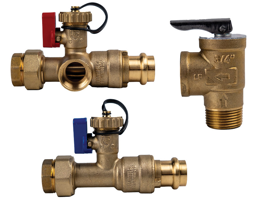 3/4 LF TWH VALVE KIT - FPT x Press