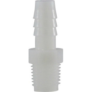 3/8 X 1/4 HB X MIP WHT NYLN ADPT
