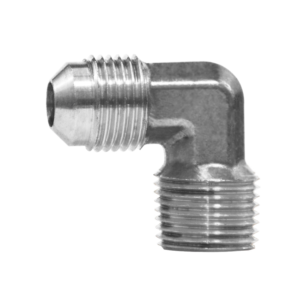 3/8 X 1/4 M FL X MIP EL - NICKEL PLATE