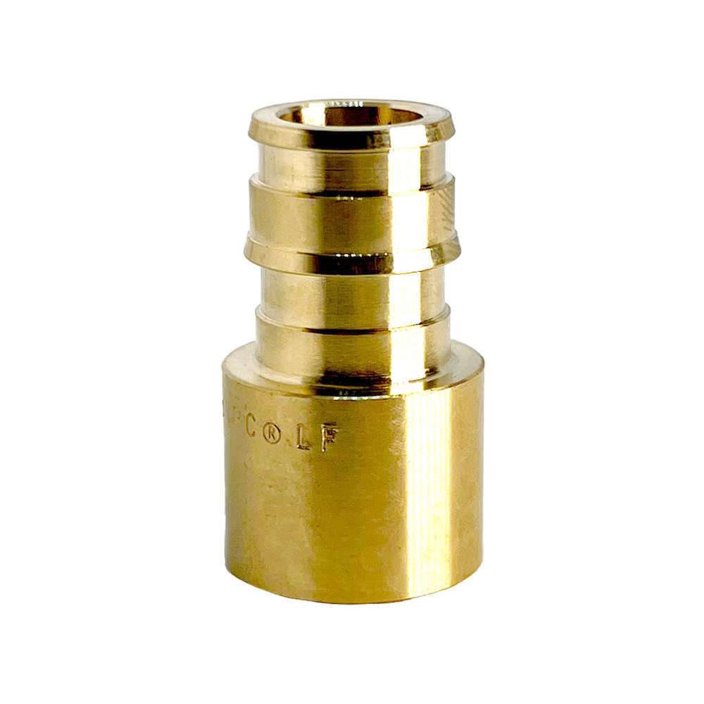 1 PEX X 1FEMALE SWEAT ADPT LF BRASS CE