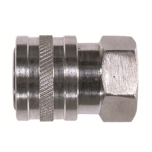 1/4 FEMALE SS ST COUPLER