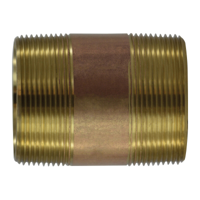 2 X 36 RED BRASS NIPPLE