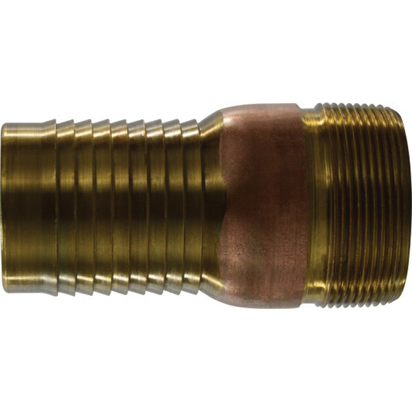 1 1/4 BRASS KING NIPPLE
