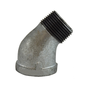 1 GALV 45 STREET ELBOW