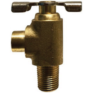 1/8MIP X .38ID BIB NEEDLE VALVE