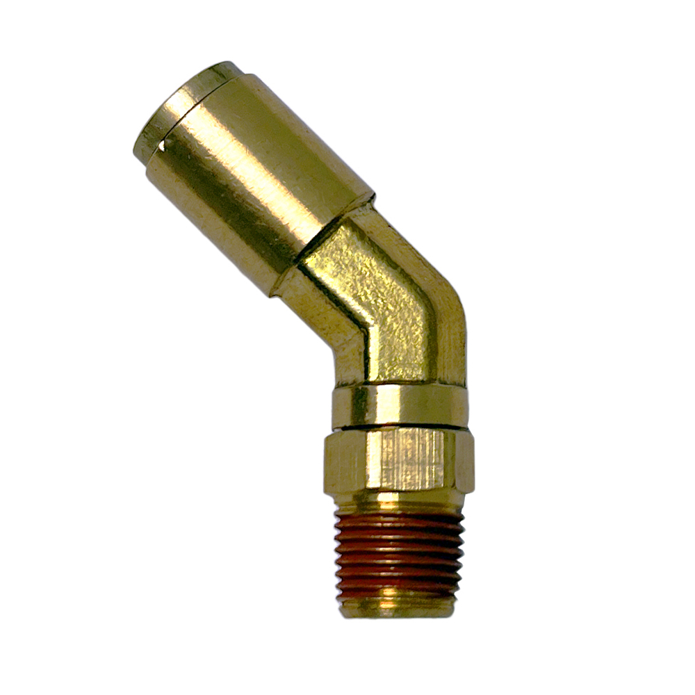 1/4 X 1/4 PP ML 45 ELBOW