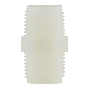 3/4 WHITE NYLON HEX NIPPLE