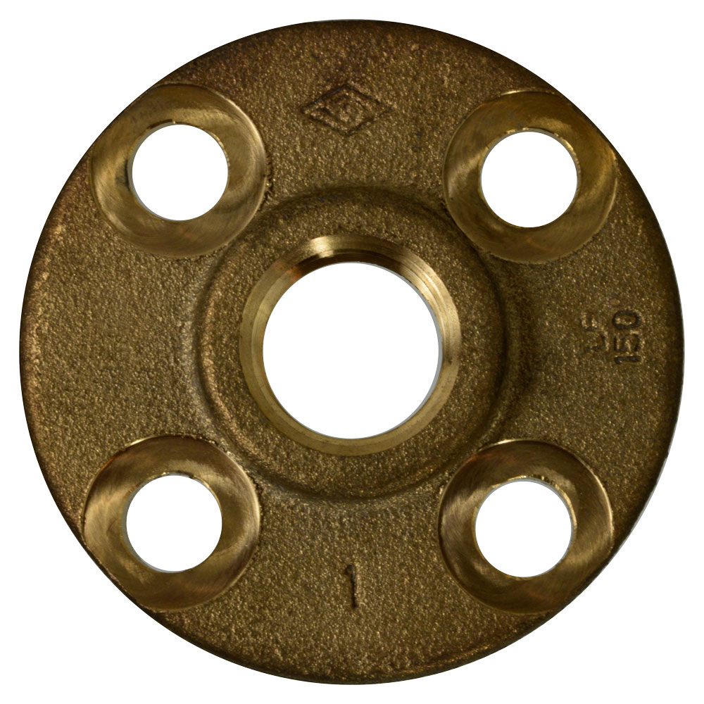 1 150# LEAD FREE BR THRD COMP FLANGE