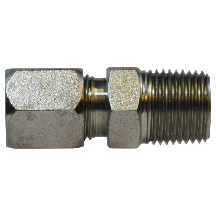 1/4 X 1/4 TUBE X ML PIPE STL FLRLS ADPT