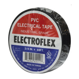 3/4 X 60' BLACK ELECTRICAL TAPE