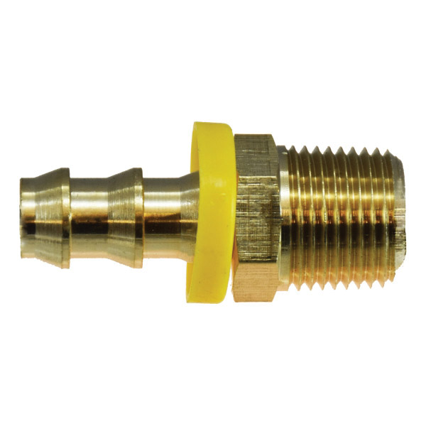 1/2 X 1 PUSH-ON X MALE ADAPTER