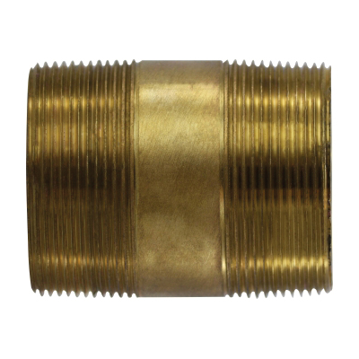 2 X 6 XH RED BRASS NIPPLE