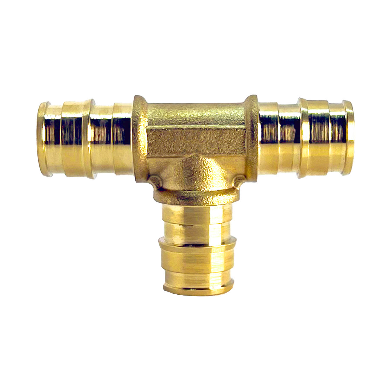1/2 PEX X 1/2PEX X 3/4PEX LFBRASS TEE CE