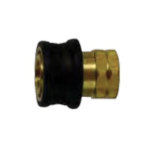 1/4 RUBBER GRIP FEMALE ST QD COUPLER