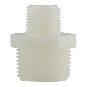 1-1/4 x 1 NYLON HEX NIPPLE