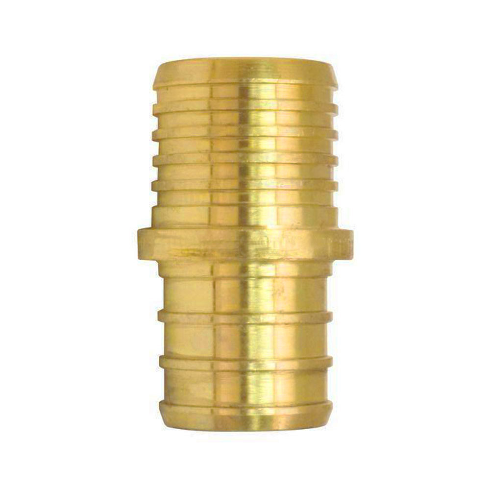 1/2X1/2 COUPLING PolyB-PEX LF BRASS CPLG