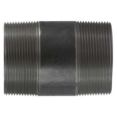 3 X 8 BLACK STEEL NIPPLE