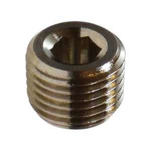 1/2 BSPT C/S HEX PLUG