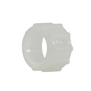 3/4 WHITE NYLON GARDEN HOSE NUT