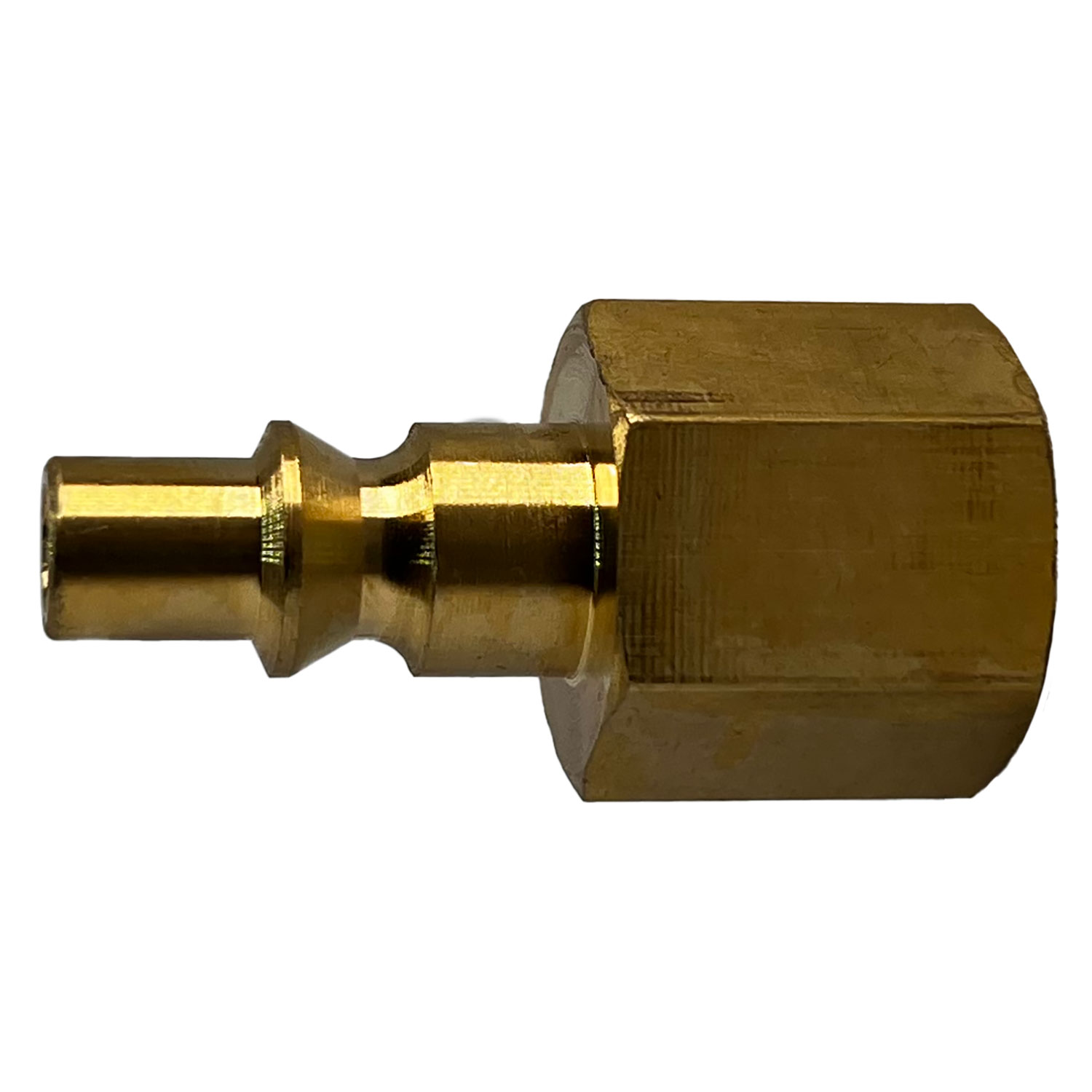 1/4 ARO PLUG 1/4 FNPT 250PSI BRASS