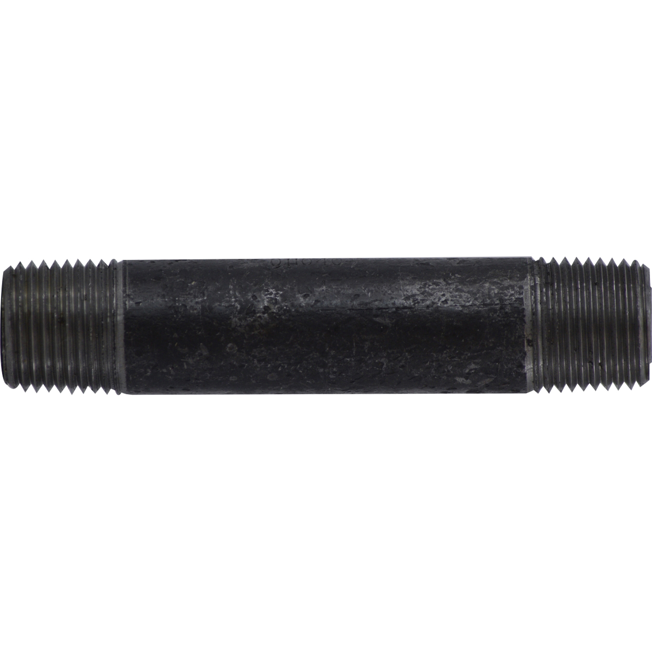 1/2 X 6 XXH BLACK SEAMLESS NIPPLE