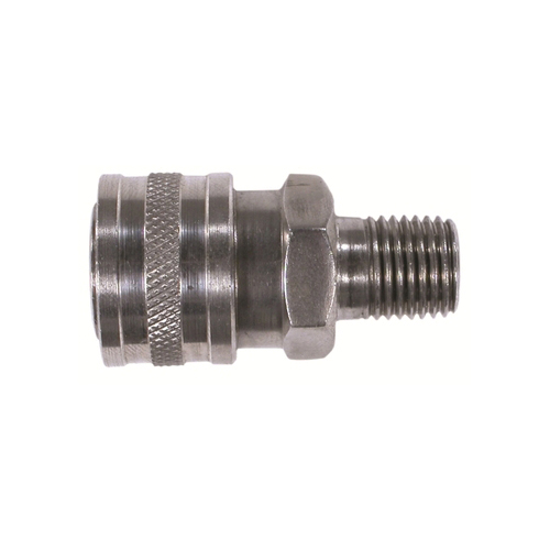 1/4 MALE SS ST COUPLER
