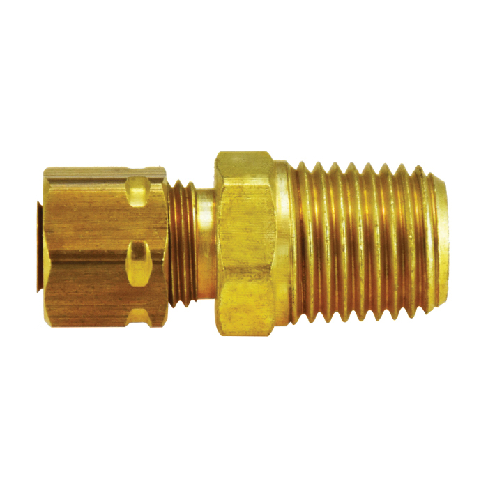 1/2" Comp Captive nut x 1/4 MIP Conn