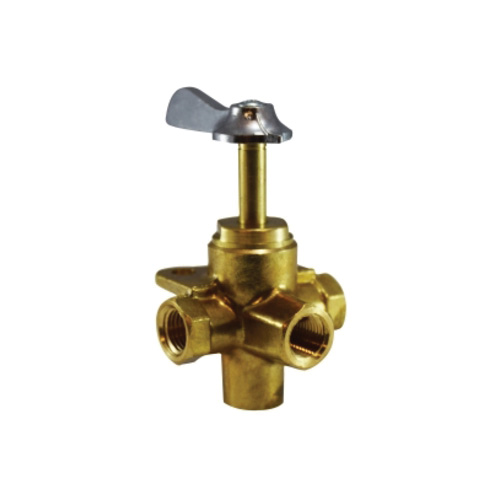 1/4 FIP 4-WAY VALVE WF CLICK