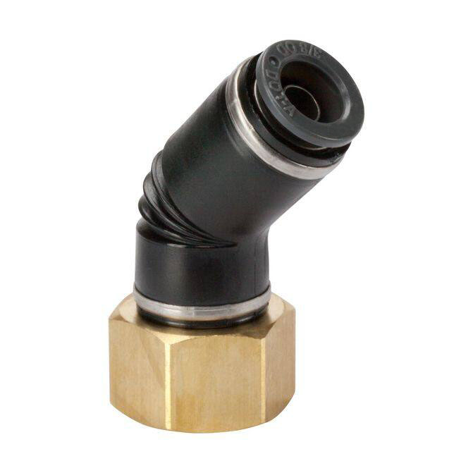 3/8 FPT X 3/8 TUBE DOT COMPOSITE 45