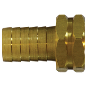 3/8 X 3/4 HOSE BARB to FGH, SWVL HEX