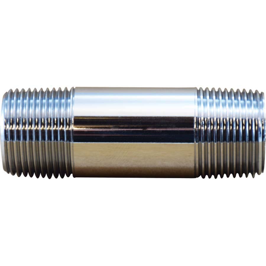 1 X 5 CHROME NIPPLE