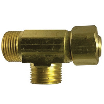 LF 773 3/8X3/8X1/4 SWIVEL TEE