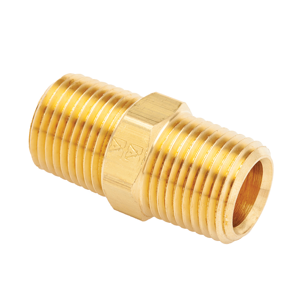 1"MPT X 1"MPT HEX NIPPLE SAE