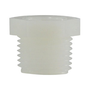 1-1/2 X 1-1/4 WHT NYLN HEX BUSH