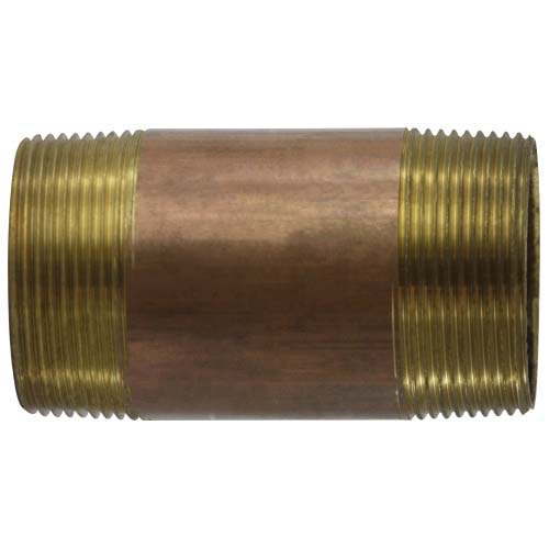 2-1/2 X 7 RED BRASS NIPPLE