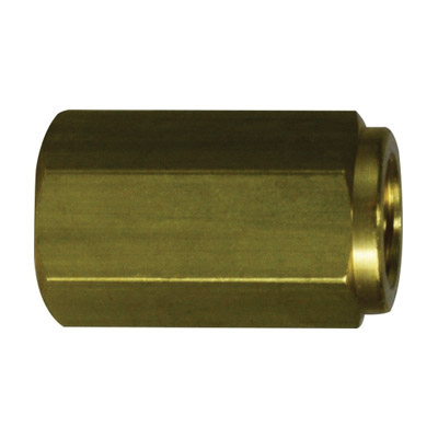 1/2 FEMALE BSPP N-PLTD HEX CAP