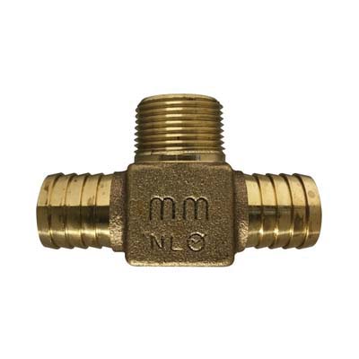1 INS X 3/4 MIP BRANCH TEE LEADFREE