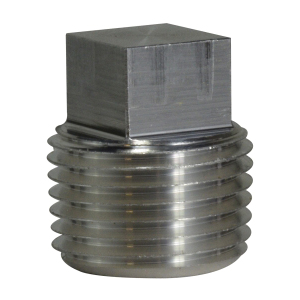 4 ALUMINUM SQ. HEAD PLUG