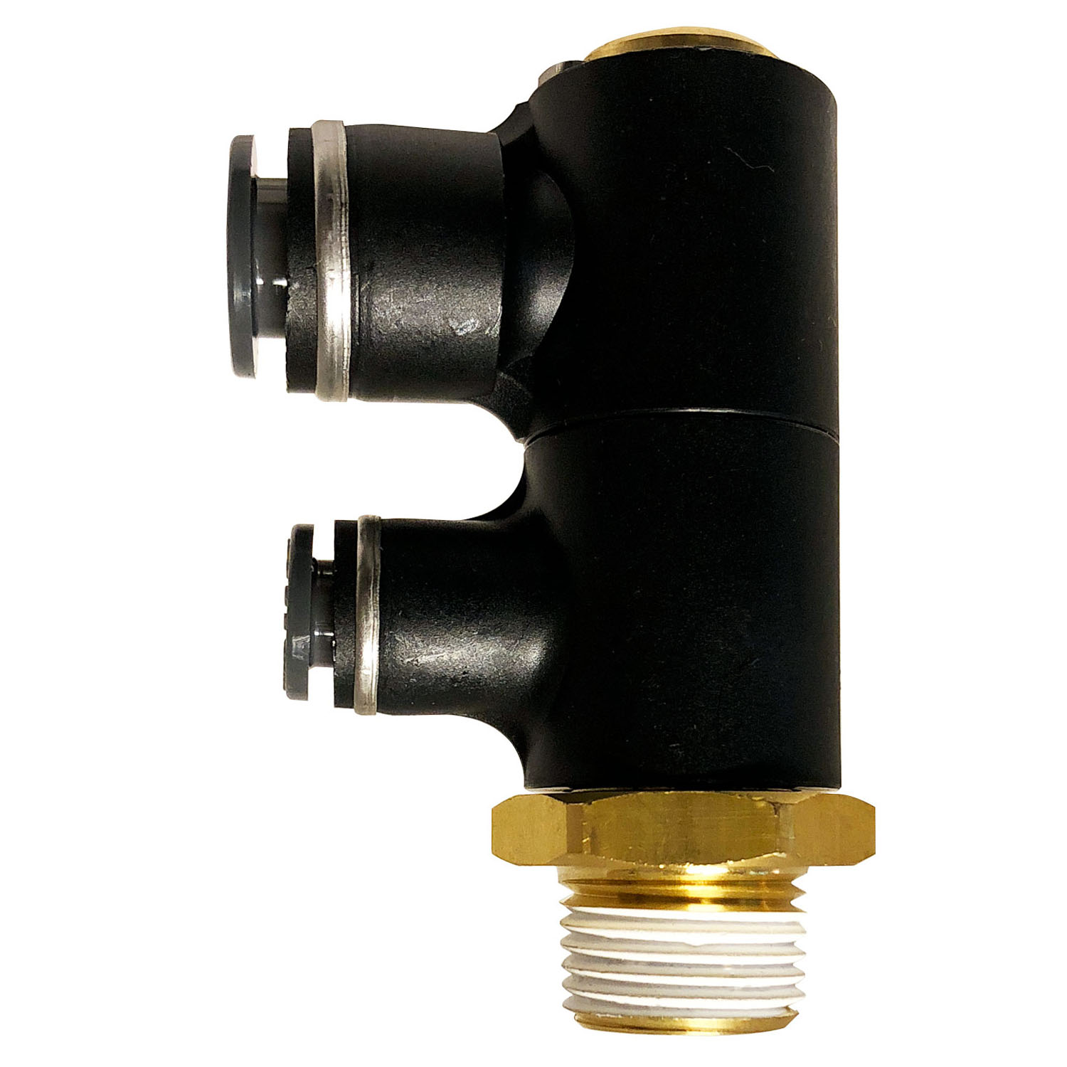 1/4MPT X 1/4TUBE DOT COMPOSITE DBL 90