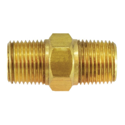1/2 BSPT X 1/2 MIP HEX NIPPLE