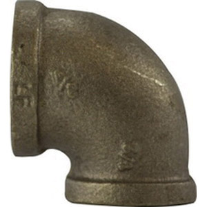 3/8 x 1/4 Lead Free Bronze 90 Elbow