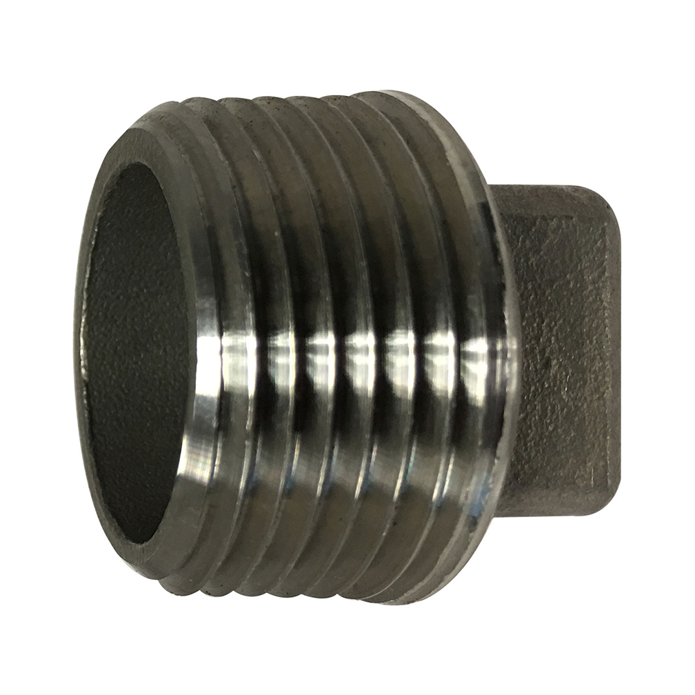 1 304 SS SQUARE HEAD PLUG