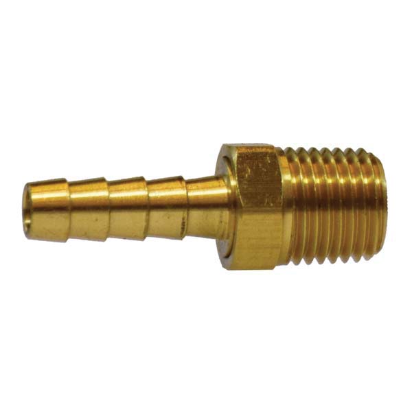 1/4 x 1/4 HOSE BARB X MALE SWVL